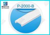 هدب سلسلة دليل البلاستيك زلة لنقل الجهاز، الأبيض رسم زلة P-2000-B