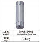 AL-77C ISO9001 موصلات الأنابيب المعدنية الألومنيوم بار الحديد تكتل الرملي