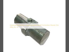 Industrial Metal Pipe Coupling Bidirectional Connection Round Zinc Alloy AL-14