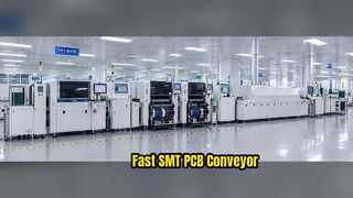 SMT PCB آلة النقل PLC التحكم التجميع السريع