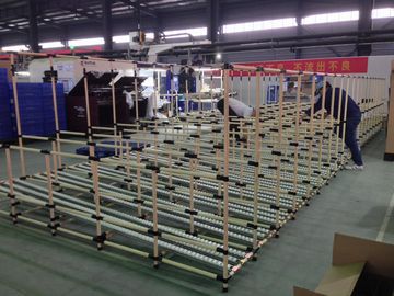 Heavy Duty Steel Pipe Racking System Storage PE Pipe Shelves For Electronic Warehouse