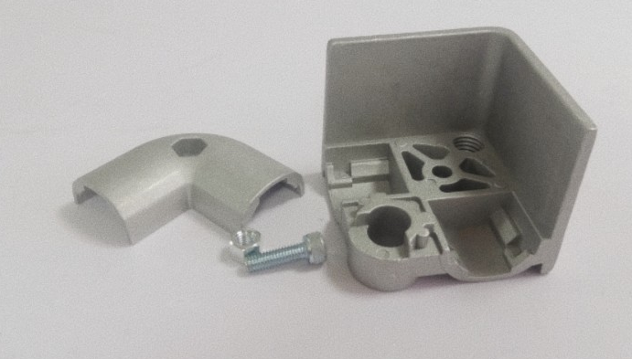 Durable Aluminum Tubing Joints AL-37 Turtle Car Tee Featuring Baffle Connection Anodized Finish for Performance