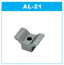 ISO يموت الصب وصلات أنابيب الألومنيوم الأبيض الفضي AL-21