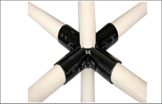 الأنابيب المركبة عبر الوصلات المعدنية لخطوط الإنتاج ومنضدة العمل